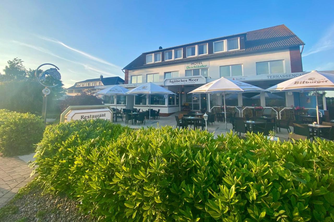 Strand Hotel Nordsee, Hotel Deichlaeufer 토센스 외부 사진