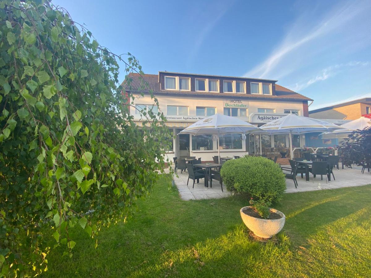 Strand Hotel Nordsee, Hotel Deichlaeufer 토센스 외부 사진